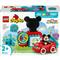 LEGO LEGOR DUPLOR Disney Mickey egér játszótere és autója, építőkészlet 10454 LEGO_10454 small