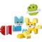LEGO LEGOR DUPLOR Első készletek Kreatív és aranyos, 3 az 1-ben házi kedvencek játék 10477 LEGO_10477 small