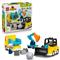 LEGO LEGOR DUPLOR Városi kalandok 3 az 1-ben építési munkagépek játékok 10475 LEGO_10475 small