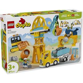 LEGO LEGOR DUPLOR Városi kalandok 3 az 1-ben építési terület és munkagépek 10476 LEGO_10476 small