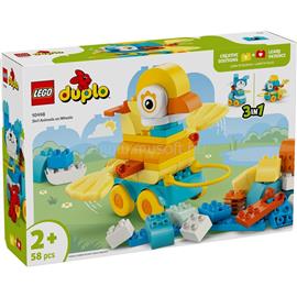 LEGO LEGOR DUPLOR Városi kalandok 3 az 1-ben guruló állatok, építőjáték a fantáziadús játékért 10448 LEGO_10448 small