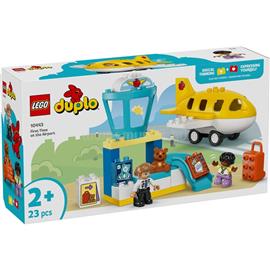 LEGO LEGOR DUPLOR Városi kalandok Először a repülőtéren, építőjáték és történetmesélés 10443 LEGO_10443 small