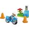 LEGO LEGOR DUPLOR Városi kalandok Kék rendőrségi motorkerékpár játékkészlet 10471 LEGO_10471 small