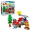 LEGO LEGOR DUPLOR Városi kalandok Tűzoltóautó tömlővel és tűzoltóval 10473 LEGO_10473 small