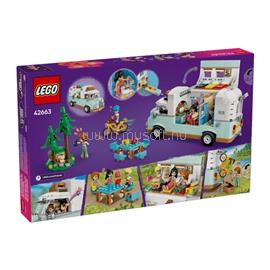 LEGO LEGOR Friends Barátság lakóautós kaland, építőszett a vidám történetekhez 42663 LEGO_42663 small