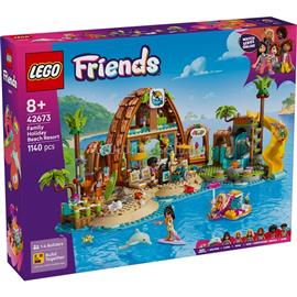 LEGO LEGOR Friends Családi vakáció a tengerparti nyaralóban, építőkészlet 42673 LEGO_42673 small