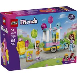 LEGO LEGOR Friends Fagylalt- és léggömbárus, építőkészlet 42692 LEGO_42692 small
