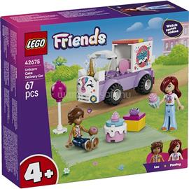 LEGO LEGOR Friends Unikornisos tortaszállító autó, játék 42675 LEGO_42675 small