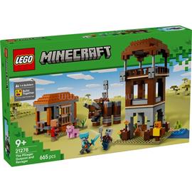 LEGO LEGOR MinecraftR A Fosztogató őrtorony és a Romboló, gamer építőjáték és ajándék 21278 LEGO_21278 small
