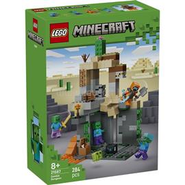 LEGO LEGOR MinecraftR Zombikazamata gaming építőjáték 21587 LEGO_21587 small