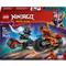 LEGO LEGOR NINJAGOR Kai motorkerékpáros versenye, játékkészlet 2 játék nindzsamotorral 71838 LEGO_71838 small