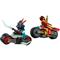 LEGO LEGOR NINJAGOR Kai motorkerékpáros versenye, játékkészlet 2 játék nindzsamotorral 71838 LEGO_71838 small