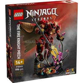 LEGO NINJAGO Tűzlovag harci robot, építőkészlet 71846 LEGO_71846 small