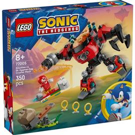 LEGO LEGOR Sonic the HedgehogT Knuckles vs. Dr. Eggman Egg Crusher robotja, játékszett 77005 LEGO_77005 small