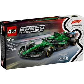 LEGO LEGOR Speed Champions Aston Martin Aramco F1R AMR24 versenyautó, járműkészlet 77245 LEGO_77245 small