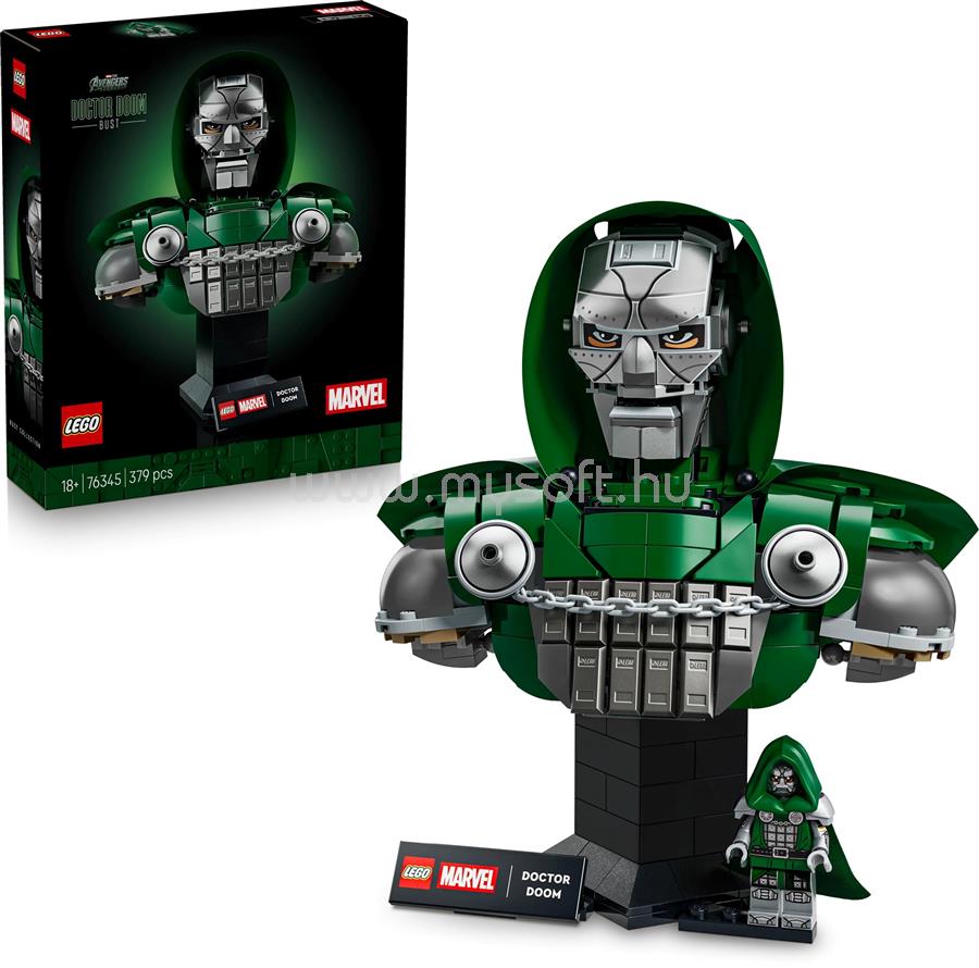 LEGO Marvel Doctor Doom mellszobor 76345