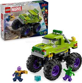 LEGO Marvel Hulk óriási terepjárója vs. Thanos, szuperhősök és megépíthető játék jármű 76312 LEGO_76312 small