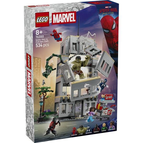 LEGO Marvel Pókember és Hulk csatája 76350