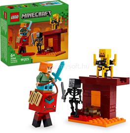 LEGO Minecraft Csata az alvilági lávatónál gamerjáték gyerekeknek 21266 LEGO_21266 small