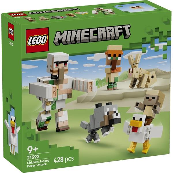 LEGO Minecraft Csirkezsoké, támadás a sivatagban 21592