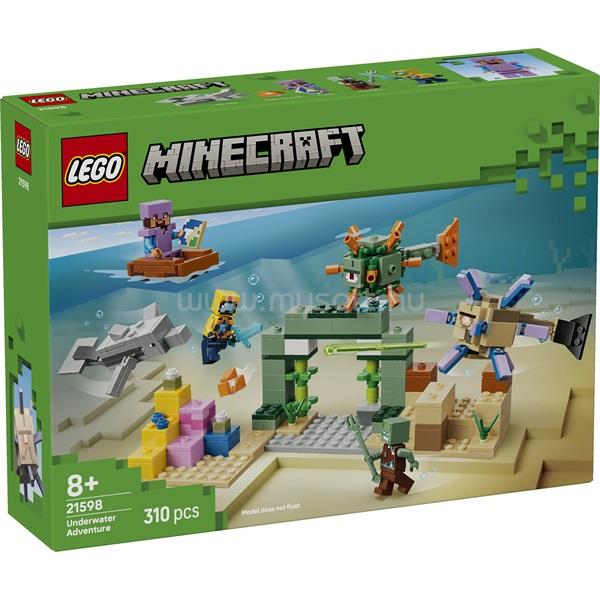 LEGO Minecraft Víz alatti kalandok 21598