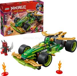 LEGO NINJAGO Lloyd hátrahúzhatós versenyautója, történetmesélős játékszett 71828 LEGO_71828 small