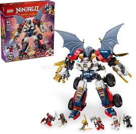 LEGO NINJAGO Zane kombinálható ultra robotja, 4 az 1-ben játék építőszett 71834 LEGO_71834 small