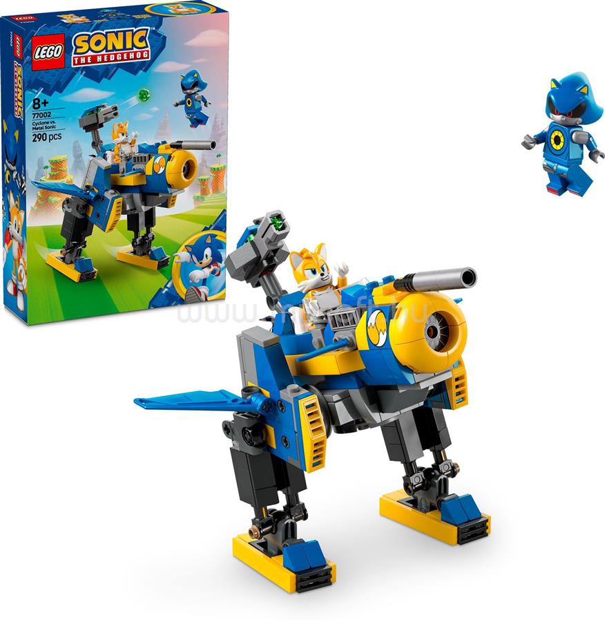 LEGO Sonic the Hedgehog Cyclone Metal Sonic ellen, játékok 77002