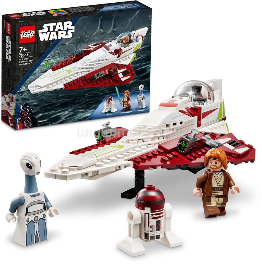 LEGO Star Wars Obi-Wan Kenobi Jedi Starfighter-e 75333