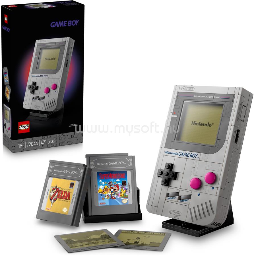 LEGO Super Mario Game Boy modellépítőszett felnőtteknek 72046