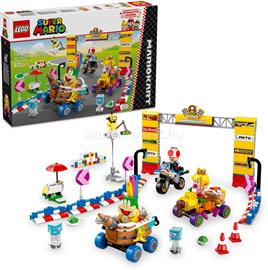 LEGO Super Mario Mario Kart - Baby Peach és a Grand Prix szett, versenyzős játék 72036 LEGO_72036 small