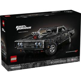 LEGO Technic Fast and Furious Dodge Charger R /T autó 42231 LEGO_42231 small