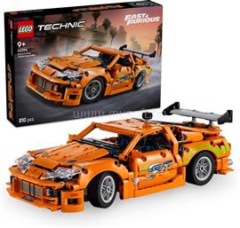 LEGO Technic Fast and Furious Toyota Supra MK4, játékautós modellkészlet 42204 LEGO_42204 small
