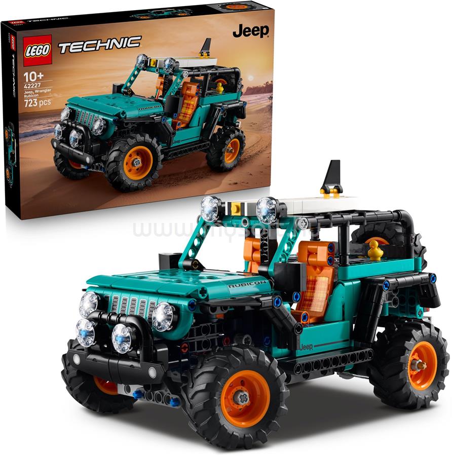 LEGO Technic Jeep&reg; Wrangler Rubicon SUV építőkészlet 42227