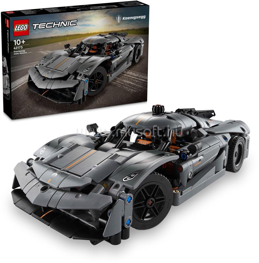 LEGO Technic Koenigsegg Jesko Absolut szürke hiperautó 42173
