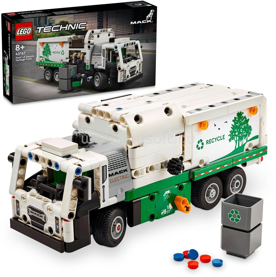 LEGO Technic MackR LR Electric kukásautó 42167