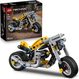 LEGO Technic Sárga motorkerékpár játéképítő-készlet 42225 LEGO_42225 small