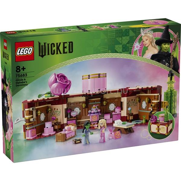 LEGO Wicked Glinda és Elphaba kollégiumi szobája 75683