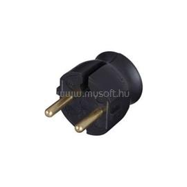 LEGRAND 054366 műanyag oldalsó bekötésű fekete 2P+F csatlakozódugó LEGRAND_054366 small