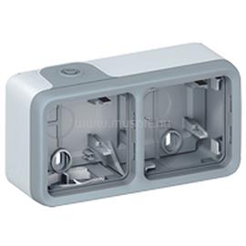 LEGRAND 069672 Plexo 55 2-es vízszintes membrános falonkívüli doboz (szürke) LEGRAND_069672 small