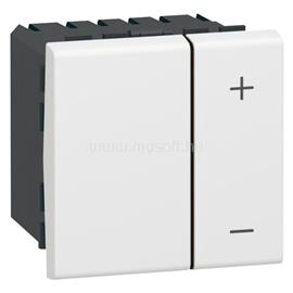 LEGRAND 078407 Program Mosaic 2 vezetékes 400W 2 modulos fehér univerzális fényerőszabályzó LEGRAND_078407 small