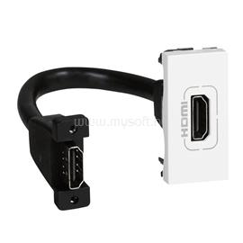 LEGRAND 078778 Program Mosaic fehér 1xHDMI elővezetékezett aljzat LEGRAND_078778 small
