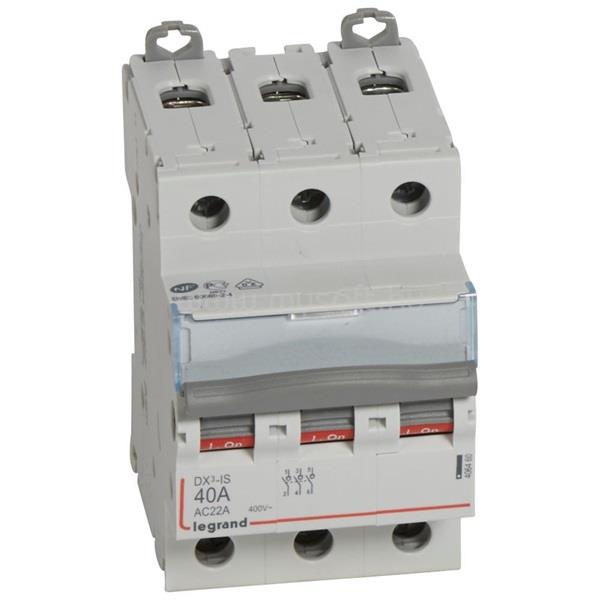 LEGRAND 406460 DX3-I 3P 40A terheléskapcsoló