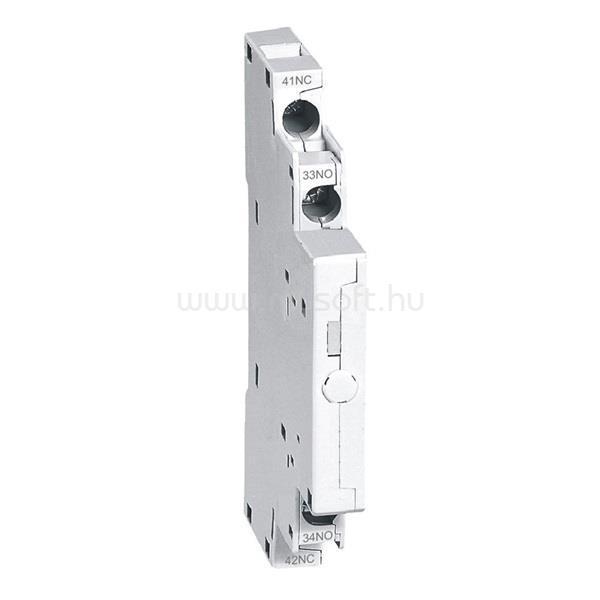LEGRAND 417400 MPX3 1 Z+1 NY oldalsó állapotjelzős segédérintkező