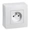 LEGRAND 664798 Niloé fehér 1-es kiemelő keret LEGRAND_664798 small