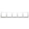 LEGRAND 665005 Niloé fehér 5-ös keret LEGRAND_665005 small