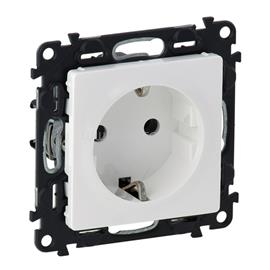 LEGRAND 753120 Valena Life fehér 2P+F csatlakozóaljzat gyermekvédelemmel LEGRAND_753120 small