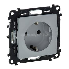 LEGRAND 753320 Valena Life aluminium 2P+F csatlakozóaljzat gyermekvédelemmel LEGRAND_753320 small