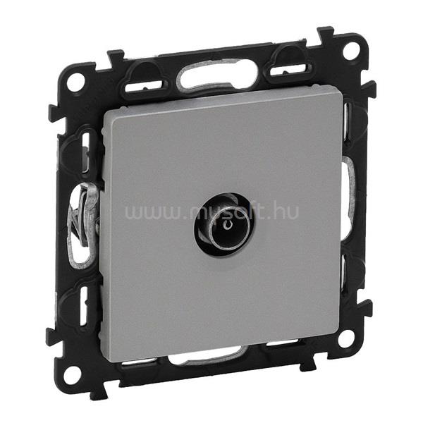 LEGRAND 753351 Valena Life csillagpontos 15 dB alumínium TV aljzat