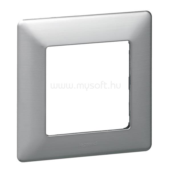 LEGRAND 754151 Valena Life Inox dekor 1-es keret